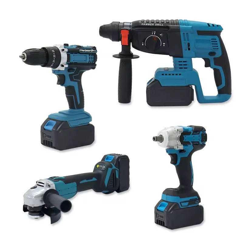 Set Professional 4 Scule fără Fir Werstil • 48 V • 5 Ah • 3 Acumulatori