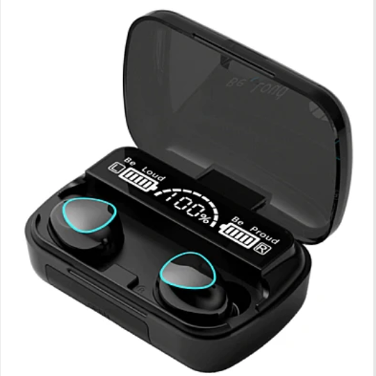 Căști Wireless M10 Bluetooth 5.0 Engross – Sunet Premium, Cutie Încărcare, IPX4